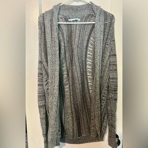 Maurice’s MED black and silver cardigan